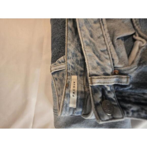 Women's Patchwork Straight Leg Jeans by Jacques - Picture 5 of 6